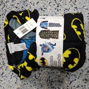 Boys Batman Pajamas & Robe Bundle
